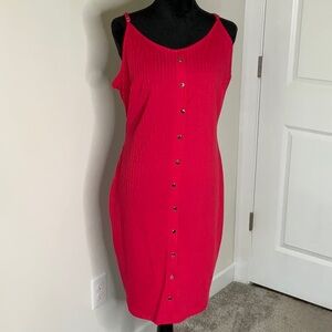 Pink Tank Top Dress Size 1x